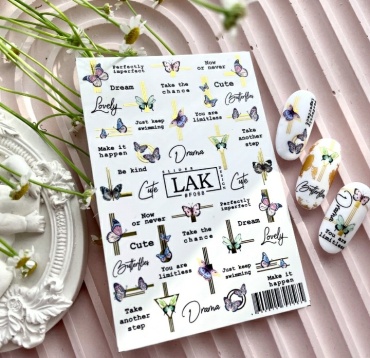 LAK Slider F068 слайдер-дизайн фольгированный