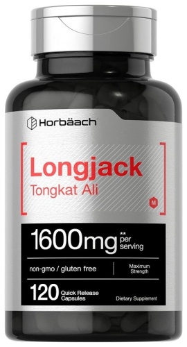 Horbaach Longjack Tongkat Ali 1600 мг 120 капсул