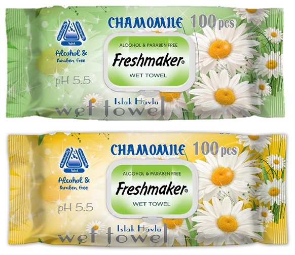 Влажные салфетки Freshmaker Wet Wipes 100 шт