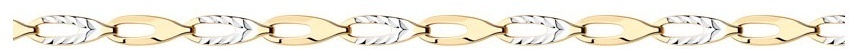 SOKOLOV BRA-SO-585-5798618-17 длина 17 см, вес 1.61 г золото, плетение фантазийное