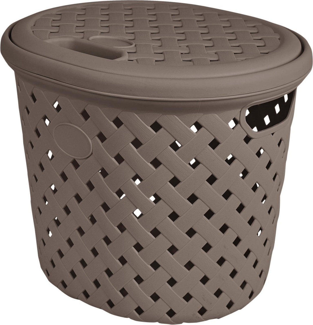 Plastic Republic корзина для белья 32.5x28x28 см, полипропилен