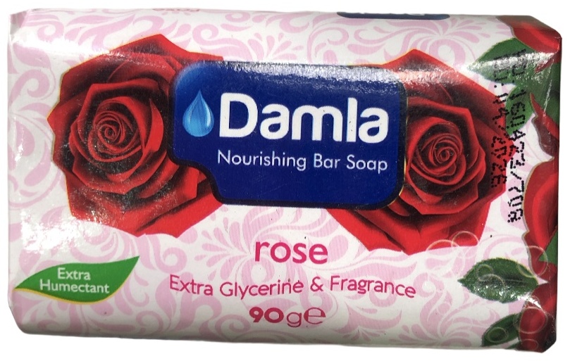 Кусковое мыло туалетное Damla Rose 90 г