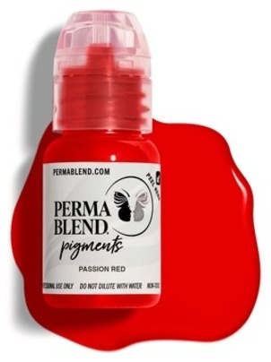 Perma Blend Passion Red пигмент Яркий красный 15 мл
