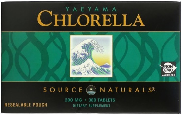 Source Naturals БАД Yaeyama Chlorella 200 мг 300 таблеток