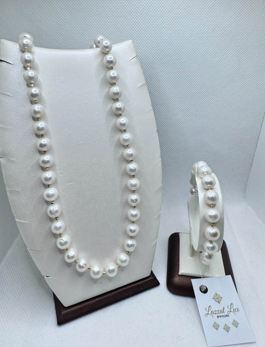 Lazzat Lux 077811LLUX вес 30 г золото, жемчуг