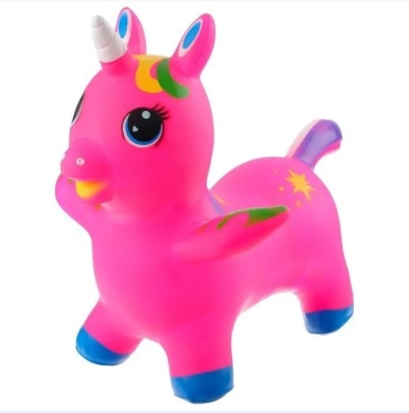 Прыгун Moby Kids Единорог розовый