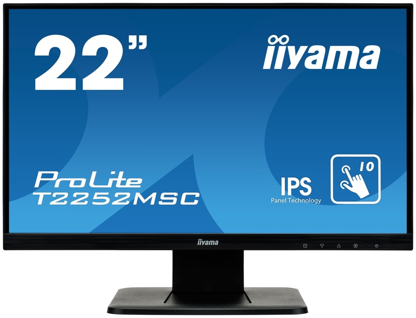 Монитор 21.5" Iiyama ProLite T2252MSC-B1 черный