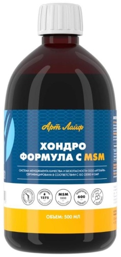 Хондро Формула с MSM раствор 500 мл