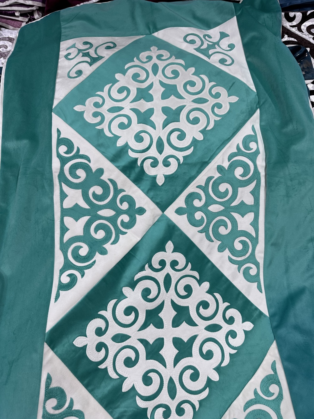 Home Textile чехол для корпе 220x80, без наполнителя, бирюзовый
