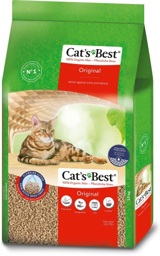 Cat's Best Original древесный комкующийся 30 л