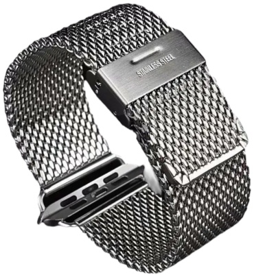 Ремешок для Apple Watch Series 7, Watch Series 8 серебристый