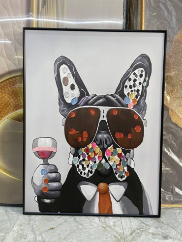 Saben картина Мопс 60x80 см