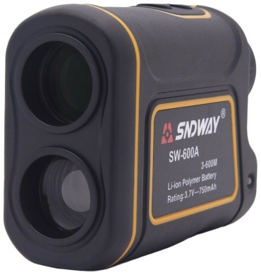 Оптический дальномер SNDWAY SW-600A оранжевый, дальность до 599 м