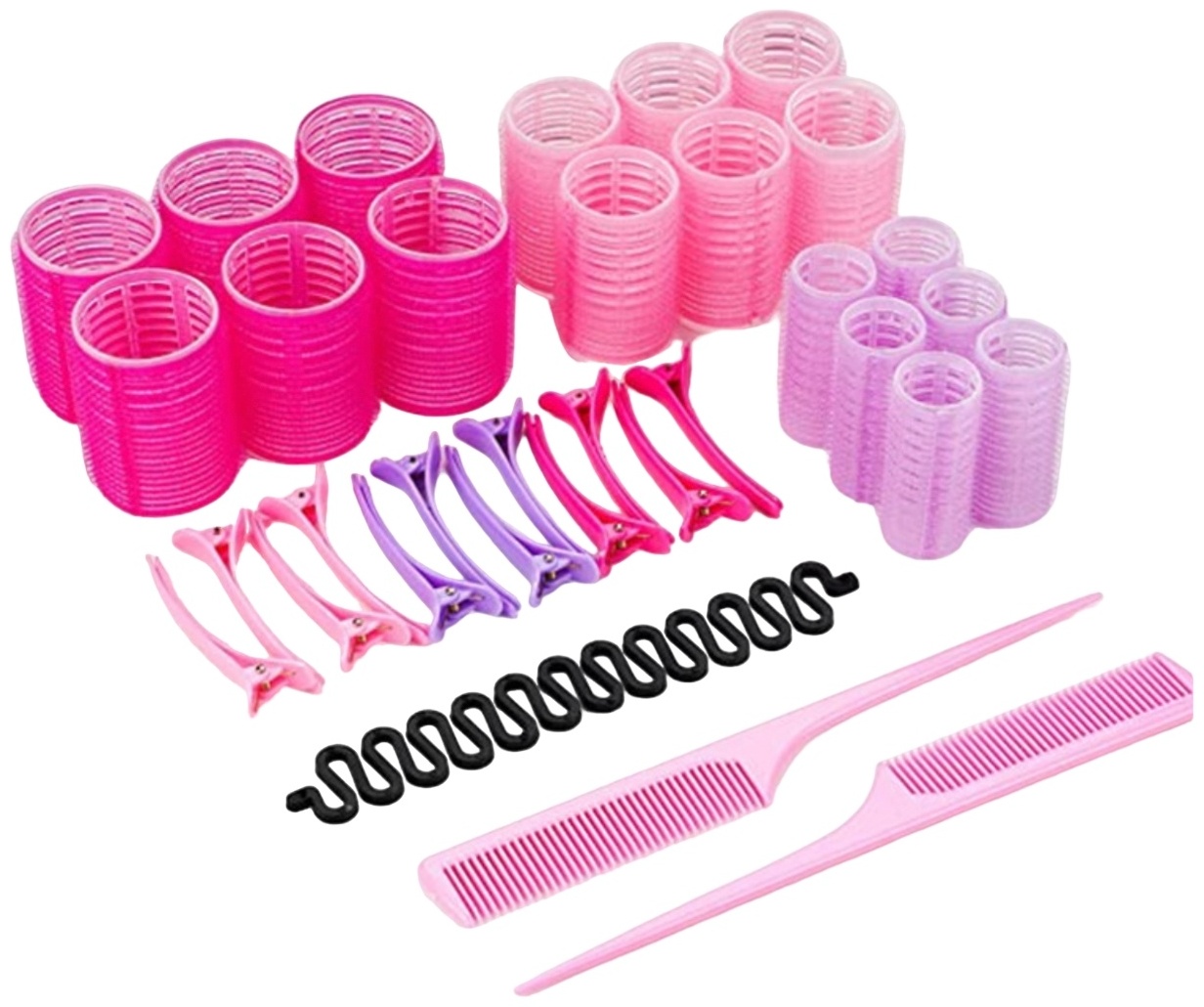 Купить Бигуди липучки 18 шт d 4.5 см в Алматы – Магазин на Kaspi.kz