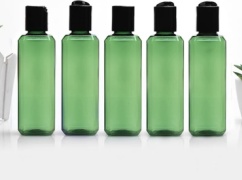 Флакон дорожный наливным путем пластик 100 мл 5 шт