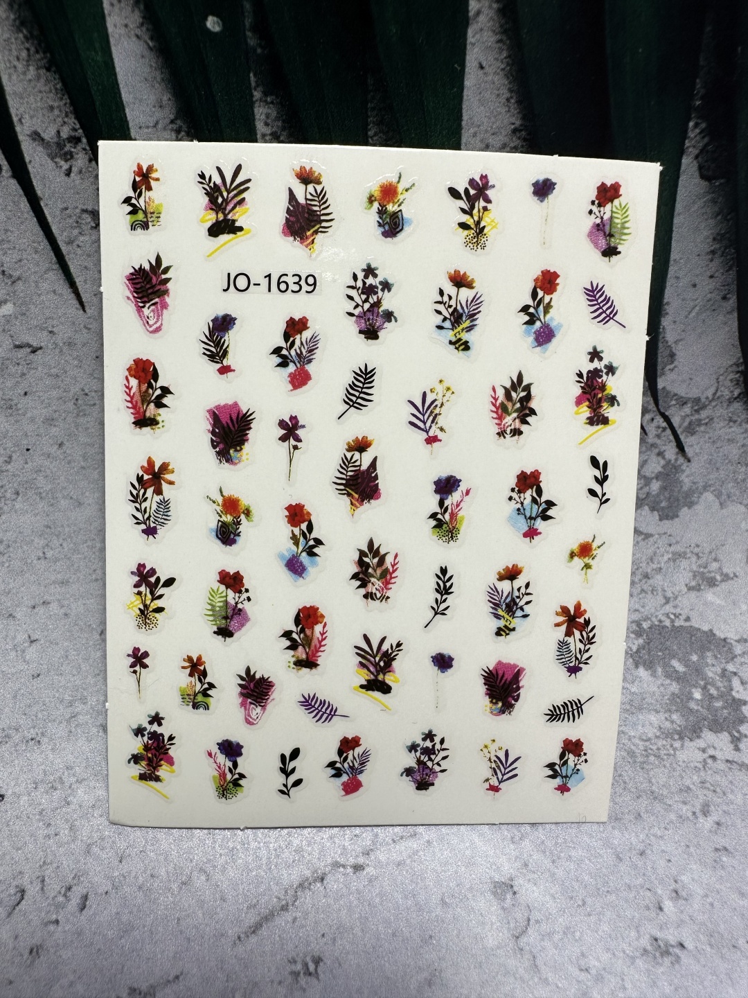 Jouful nail наклейки Jo-1639 1 шт