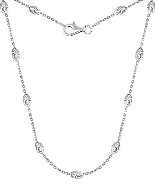 Kari jewelry 53800290 длина 45 см, вес 3.644 г серебро, плетение якорное