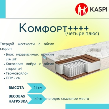 Матрас Matras_krg09, 160x200x21 см