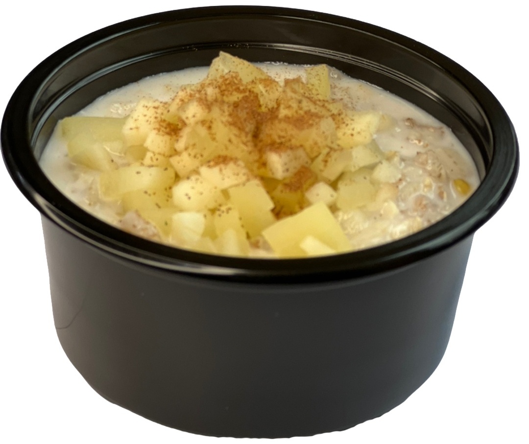 Mfood.kz каша овсяная с яблоком и корицей 300 г