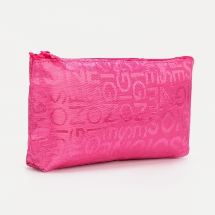 BBone косметичка текстиль, нейлон розовый 11X19 см