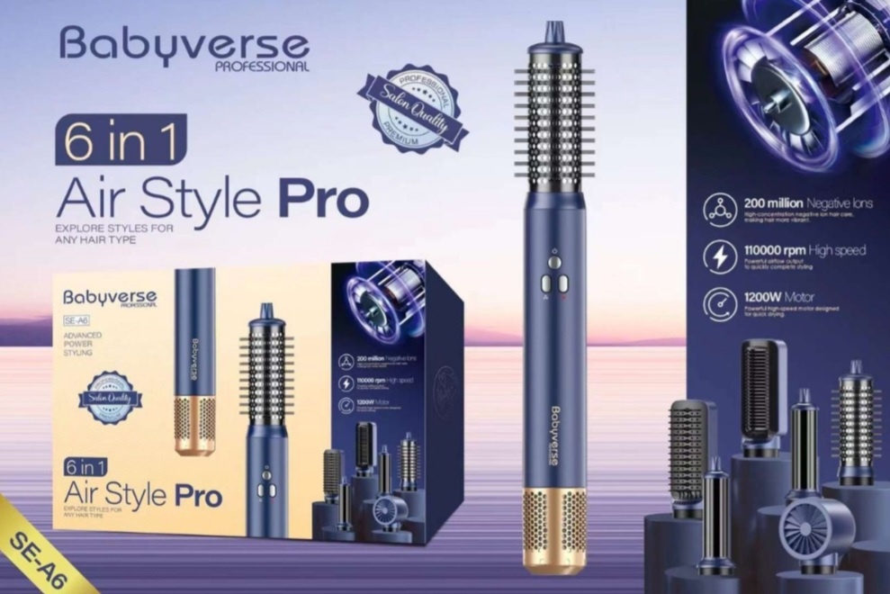 BaByverse Air Style Pro SE-A6 стайлер фиолетовый