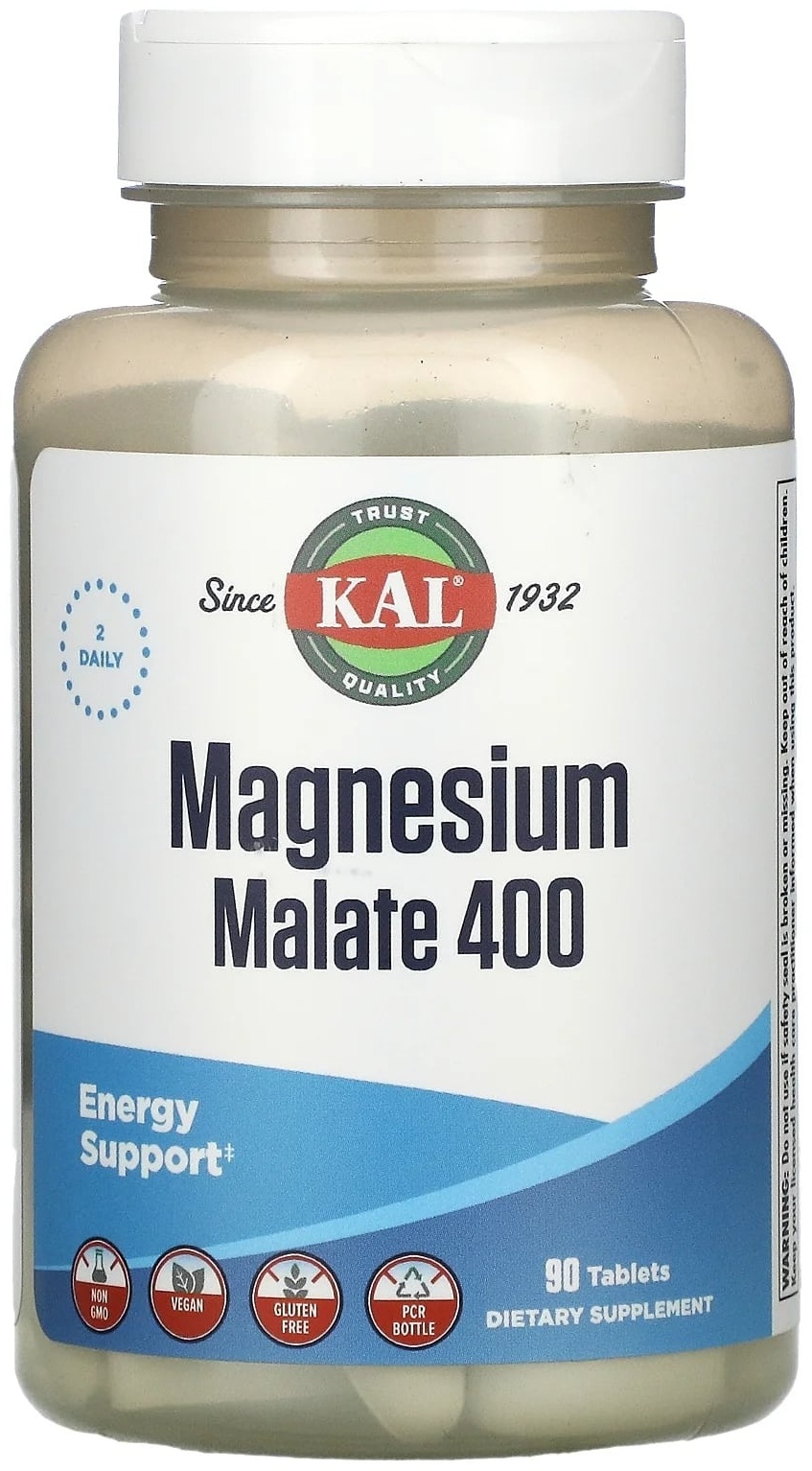 Купить KAL минерал Magnesium Malate 400 90 таблеток в кредит в Алматы ...