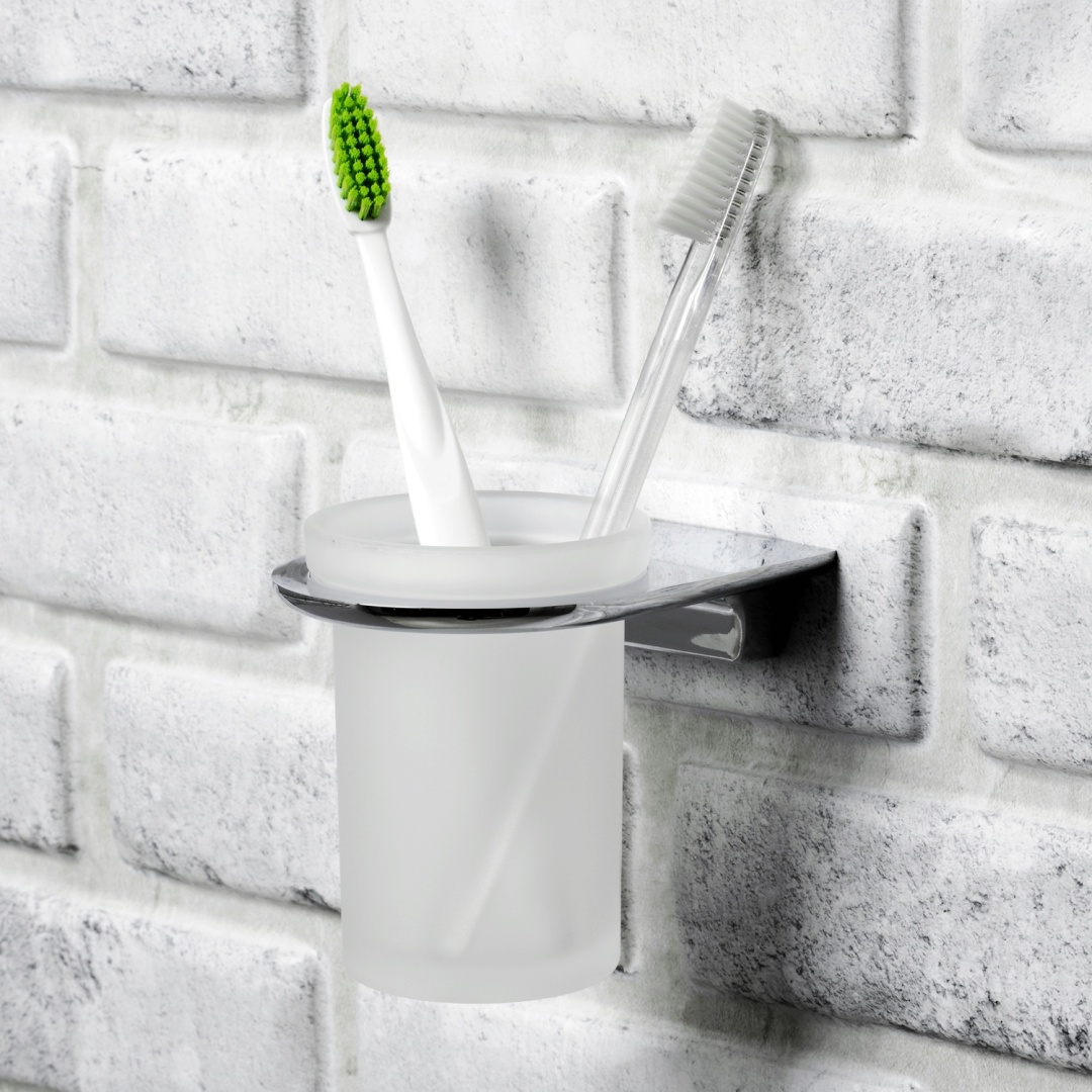 WasserKRAFT стакан Kammel K-8328 2 шт, металл, стекло