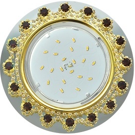 Встраиваемый светильник Ecola GX53 15 Вт 220 - 240 В  FA53RNECB