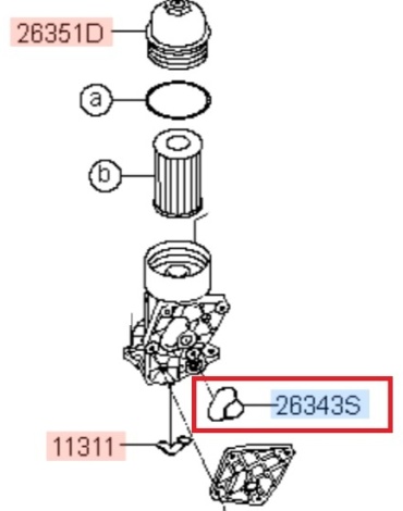 Hyundai уплотнительное кольцо SDK-263453CAB1