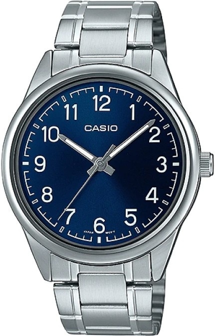 Кварцевые CASIO MTP-V005D-2B4UDF нержавеющая сталь