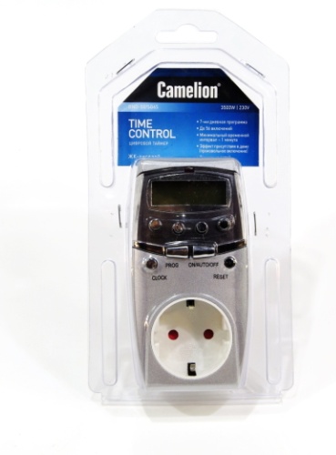 Camelion переносная Таймер Camelion BND-50/SG65 7дней цифров, электрический цвет белый