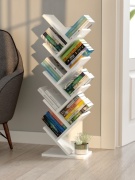 Стеллаж напольный Столлар, 31x21.6x99 см, белый