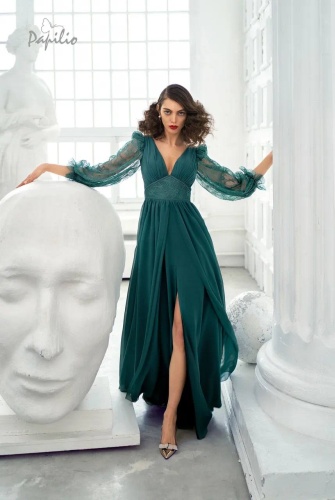 Вечернее платье Papilio зеленый