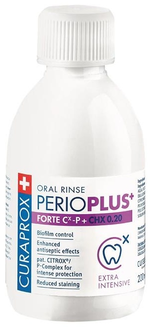 CURAPROX Perio Plus Forte CHX 0,20% ополаскиватель нейтральный 200 мл