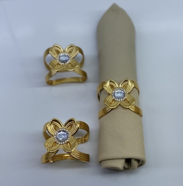 Кольцо для салфеток 85222G 549410, металл