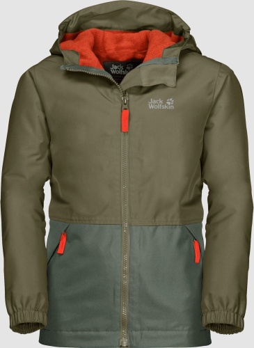 Зимняя куртка Jack Wolfskin хаки
