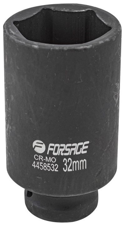 Терең соққылы бастиек 32 мм, 6 қырлы, 1/2" F-4458532 Forsage