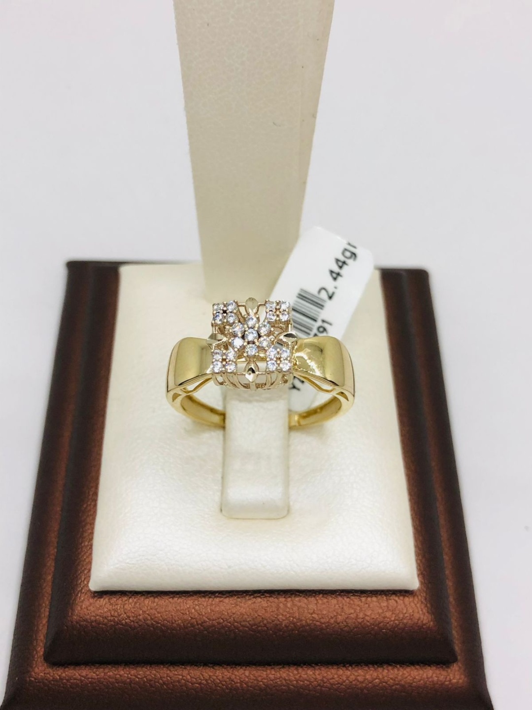 NaEl Gold 322891 размер 17.5 вес 2.44 г золото, фианит