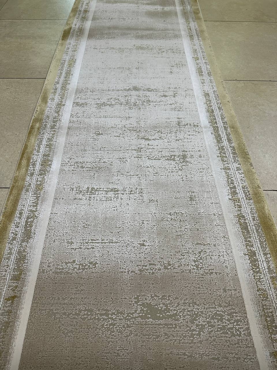 Ковровая дорожка MILAT короткий ворс, бамбуковый шелк, 100 см x 3 м
