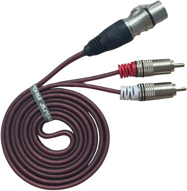 Кабель RCA - XLR 3 м