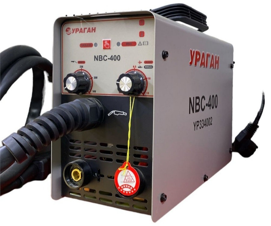 Купить УРАГАН сварочный инвертор NBC-400 (MIG/MAG) в Алматы – Магазин ...