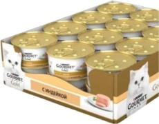 Gourmet Gold паштет индейка 85 г 24 шт