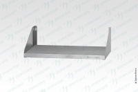 Полка Mecon 3139, 120х30x18 см, серый