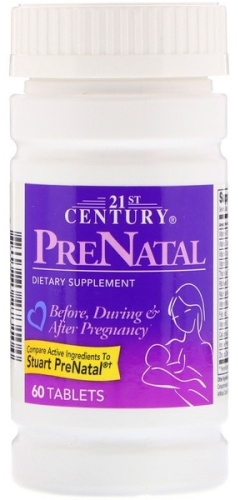 21st Century PreNatal таблетки 60 шт