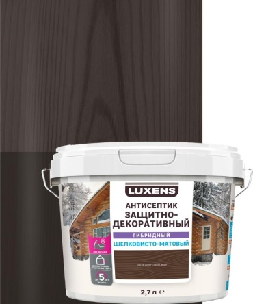 Антисептик Luxens гибридный цвет палисандр 2.7л