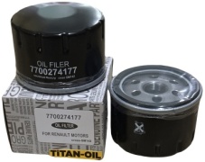 Renault масляный фильтр 7700274177