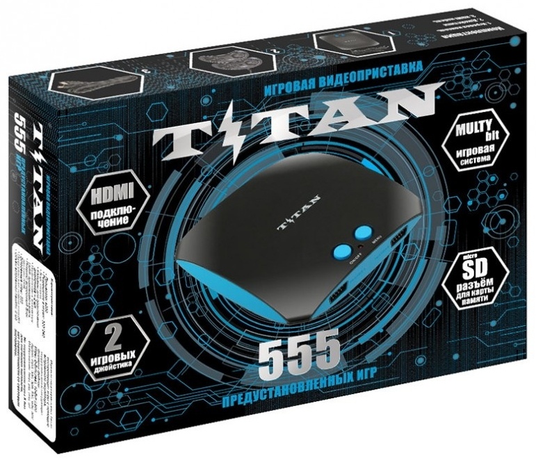 Купить Игровая приставка SEGA Titan MTH-555 555 игр в Алматы – Магазин ...