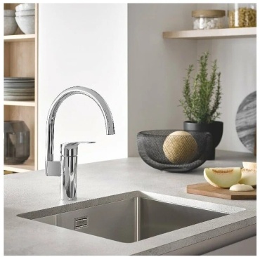 Смеситель для кухни (мойки) Grohe Eurosmart 2021 33202003, однозахватный