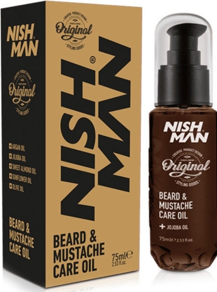 NISHMAN Beard&Mustache Care масло для бороды и усов 75 мл