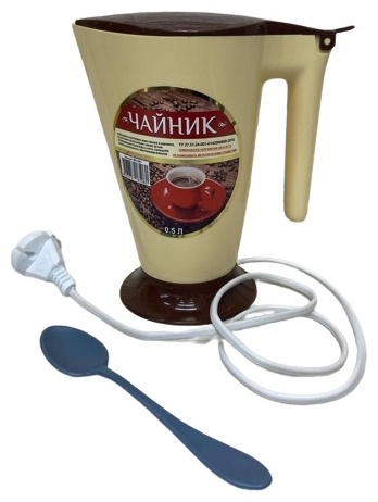 Электрочайник Чайник 0.5 бежевый